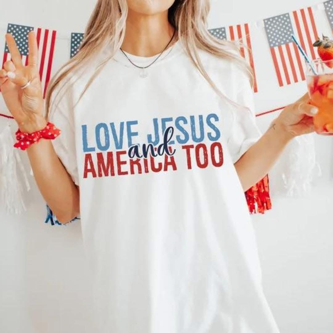Loves Jesus and America too