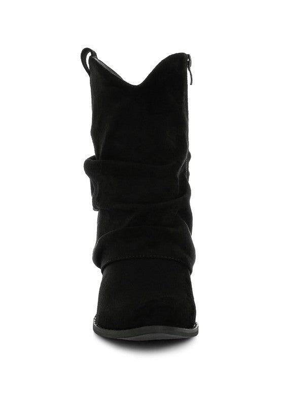 Bronco Slouchy Calf Boots