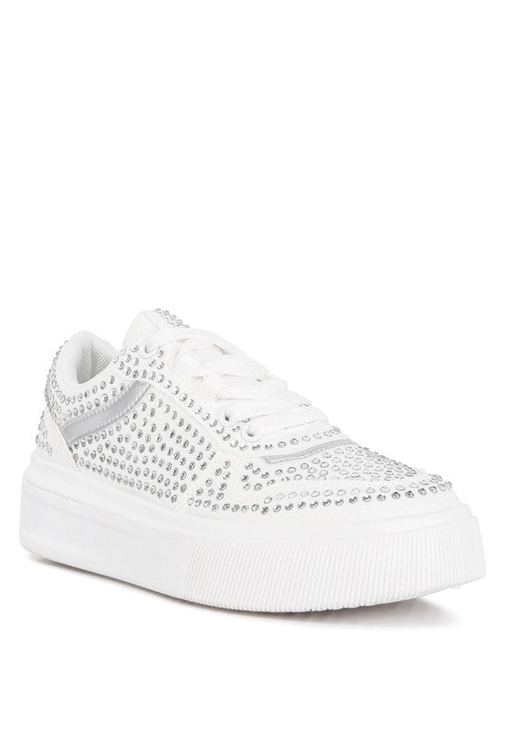 Eloise Embellished Chunky Sole Sneakers