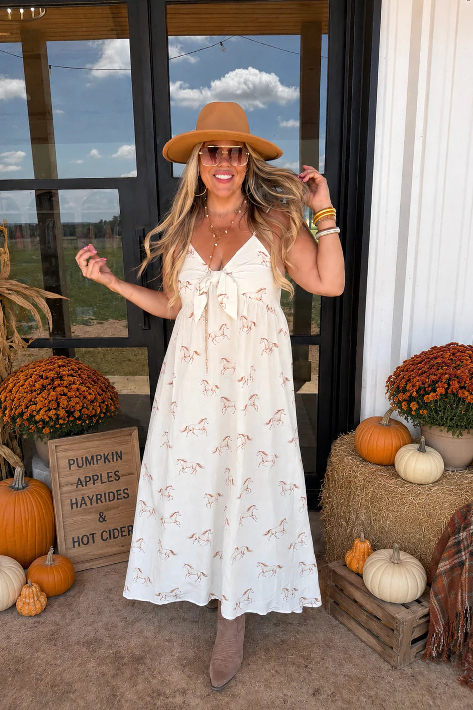 Oh My Western Charm Maxi Dresses - PREORDER