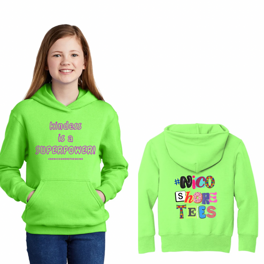 "KINDNESS is a SUPERPOWER" Hoodies