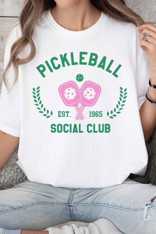 PICKLEBALL SOCIAL CLUB GRAPHIC TEE