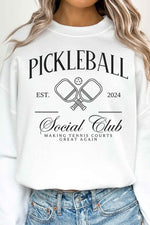 PICKLEBALL SOCIAL CLUB OVERSIZED SWEATSHIRT