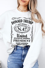 Donald Trump USA President 47 Maga Sweatshirts