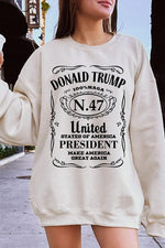 Donald Trump USA President 47 Maga Sweatshirts