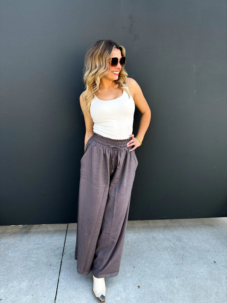 PREORDER: Johanna Linen Pants in Three Colors