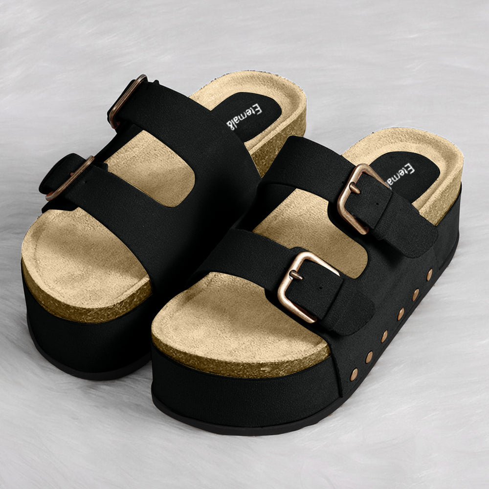 Eternal & Love Open Toe Platform Sandals