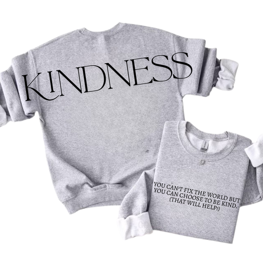 You can choose to be kind