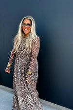 PREORDER: Carmen Sheer Cheetah Dress