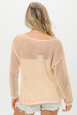 BiBi USA Embroidered Knit Cover Up