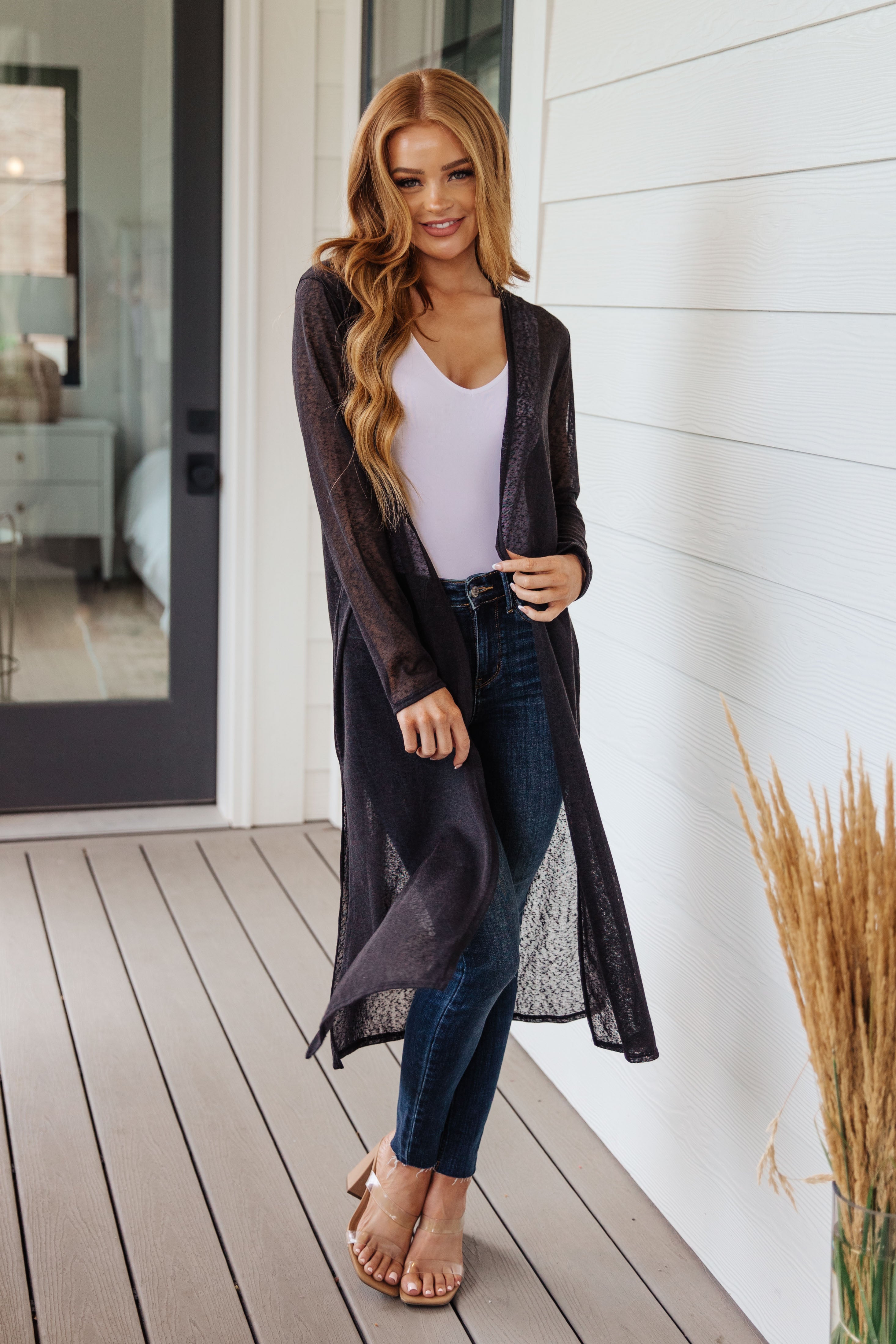 Womens Cardigan Long Sheer Cardigans For Summer Floral Lace