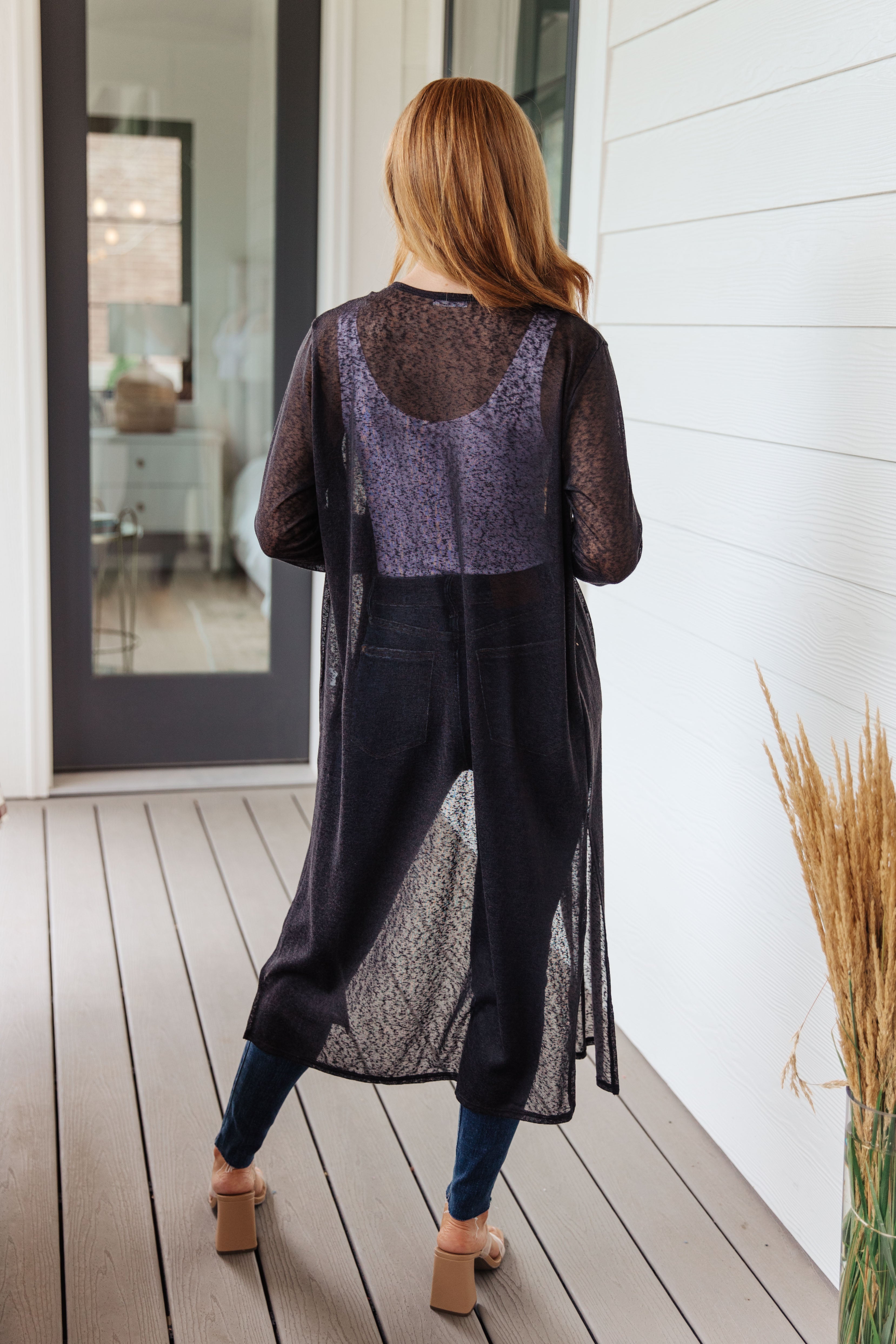 Afternoon Shade Sheer Cardigan – Thred Therapy Boutique