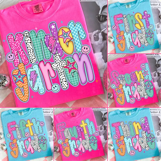 Polka dot preppy back to school