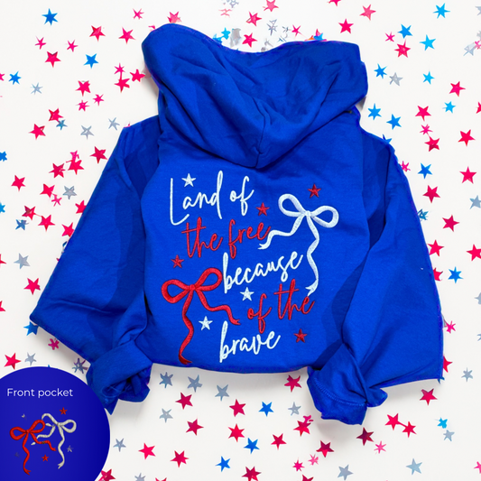 Land of the free because of the brave