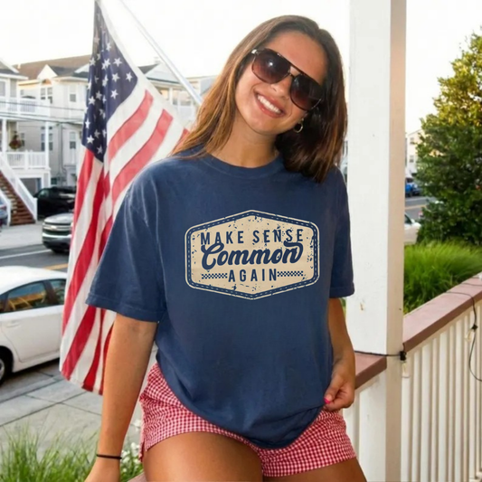 Make common sense common again unisex design