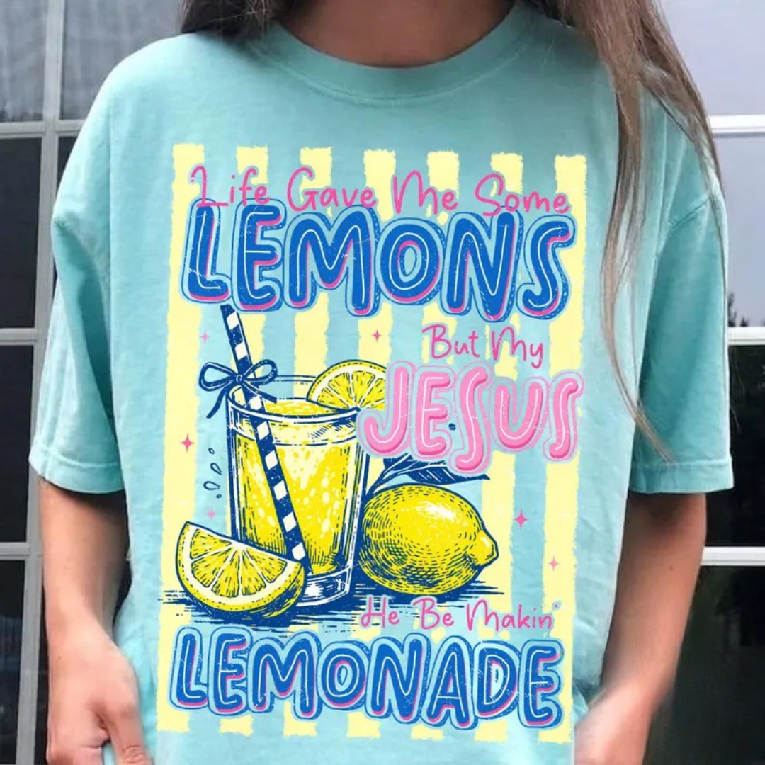 Jesus makin lemonade