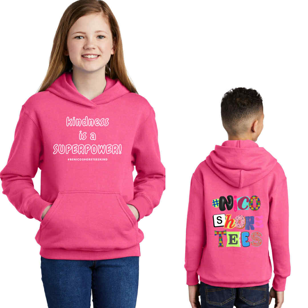 "KINDNESS is a SUPERPOWER" Hoodies