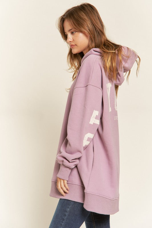 BE YOUR SELF SWEATSHIRT in Lavender or Ash