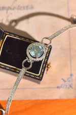 2 Carat Moissanite Platinum-Plated Bracelet