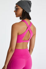 Ruched Crisscross Active Tank