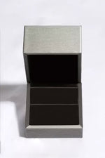 3 Carat Moissanite Platinum-Plated Side Stone Ring