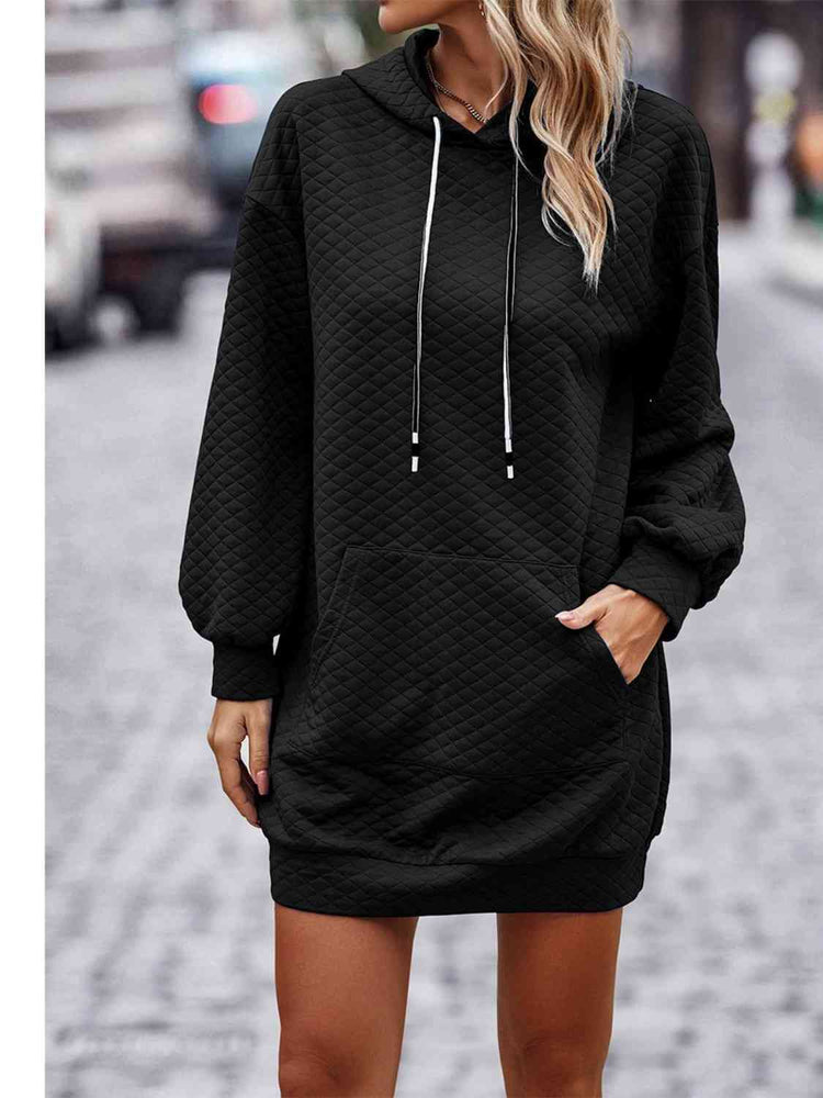 Black discount tunic hoodie