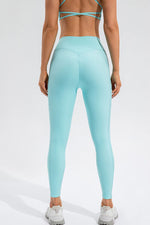 High Waist Active Leggings with Pockets