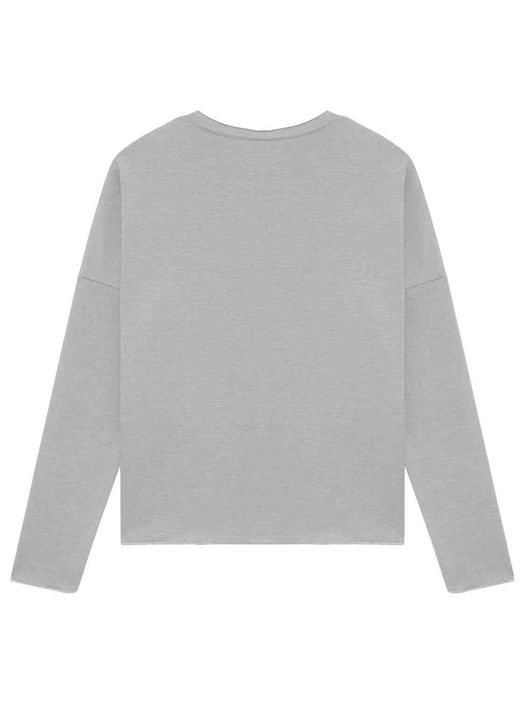 Full Size Graphic Round Neck Sweatshirt